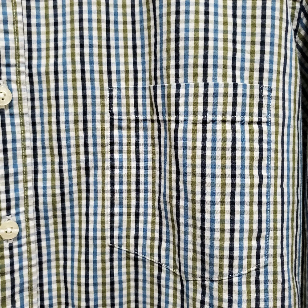 J. Crew Long Sleeve Button Tailored Fit Shirt Size Large